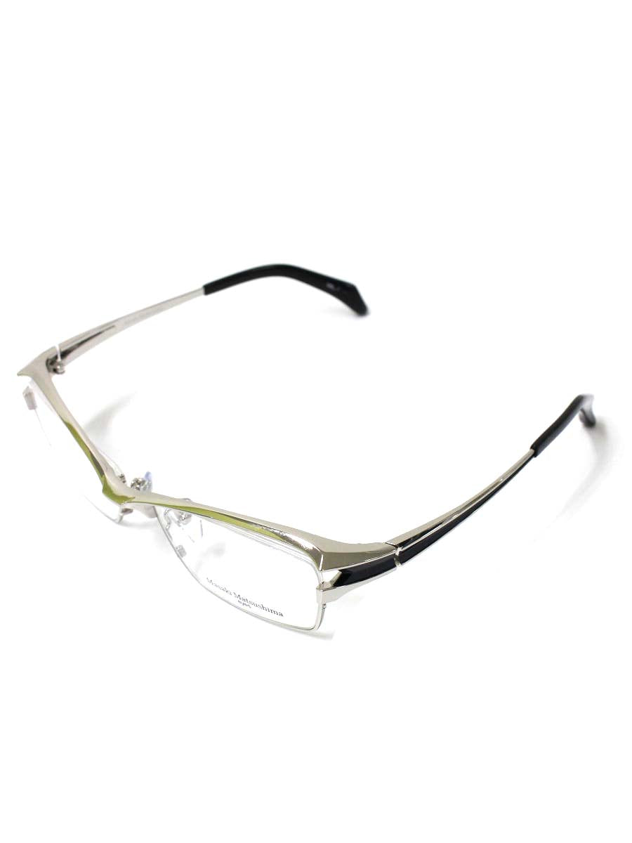 マサキマツシマ MF-1250 シルバー メタルフレーム フルリム スクエア ITGVAKI98QH4