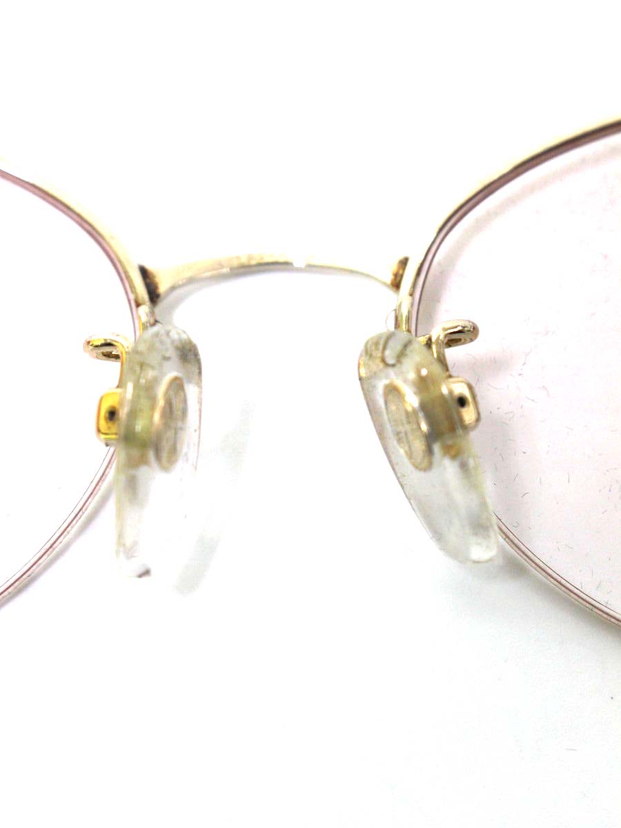 ホヤ EJ54 眼鏡 ゴールド ラインストーン IT58N8FFI9XQ