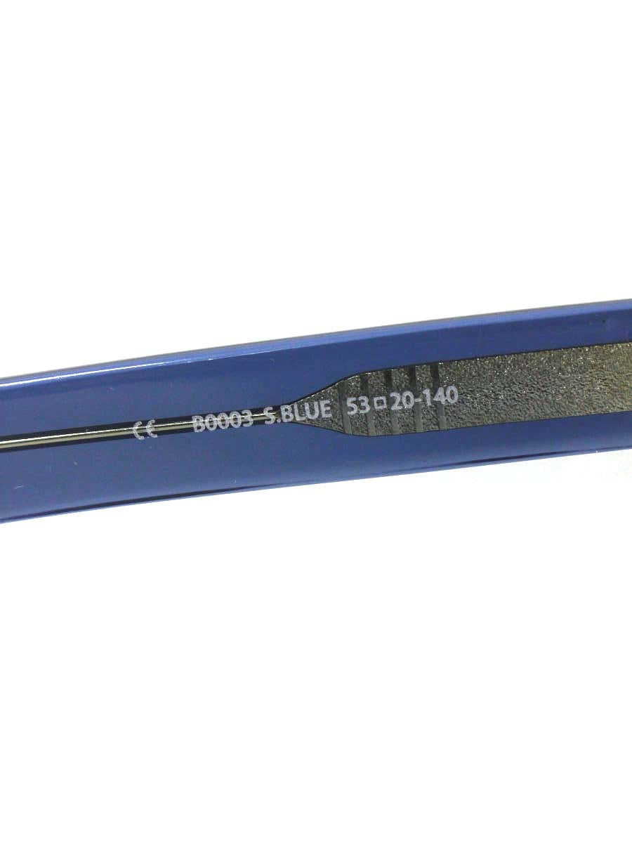 ブラン B0003 メガネ ブルー ウエリントン フルリム セルフレーム IT3T3MXP18YG