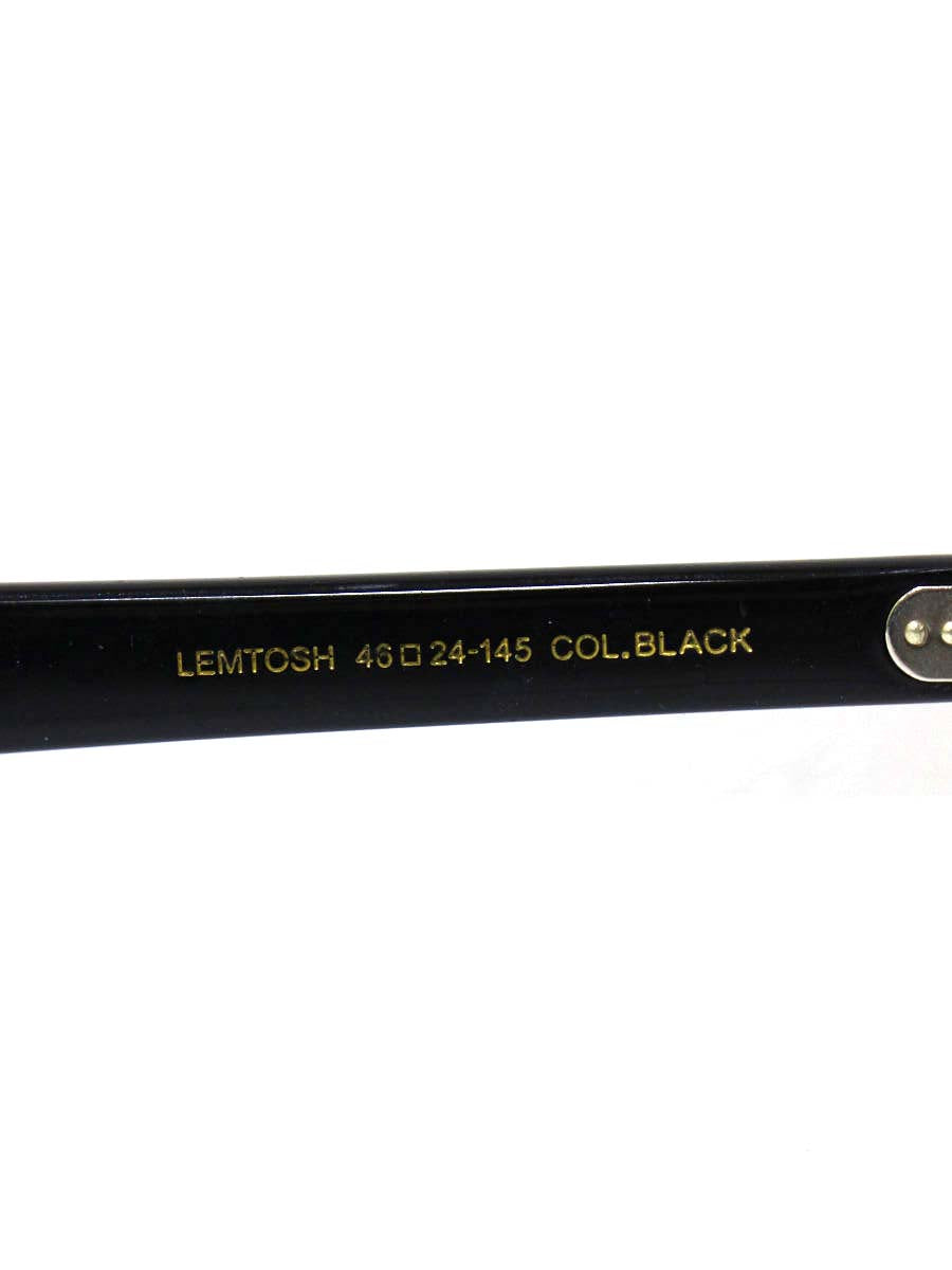 モスコット LEMTOSH 眼鏡 ブラック メガネサングラスクリップ付き IT38GO3LJAC0