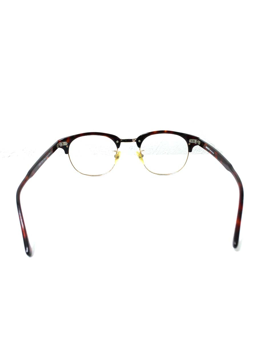 モスコット YUKEL メガネ ブラウン マーブル ITF16USGO32C