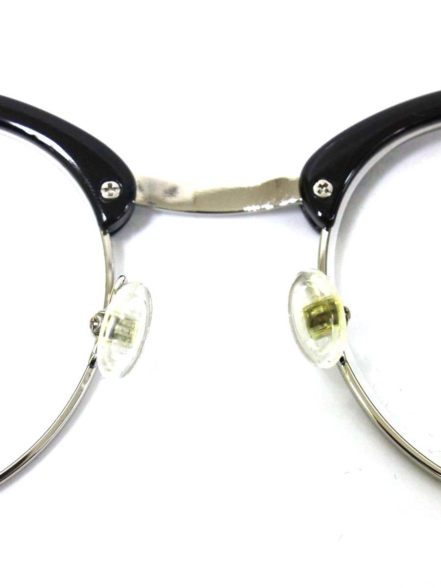 モスコット メガネ ブラック AIDIM ITJ36X6FJ6T4