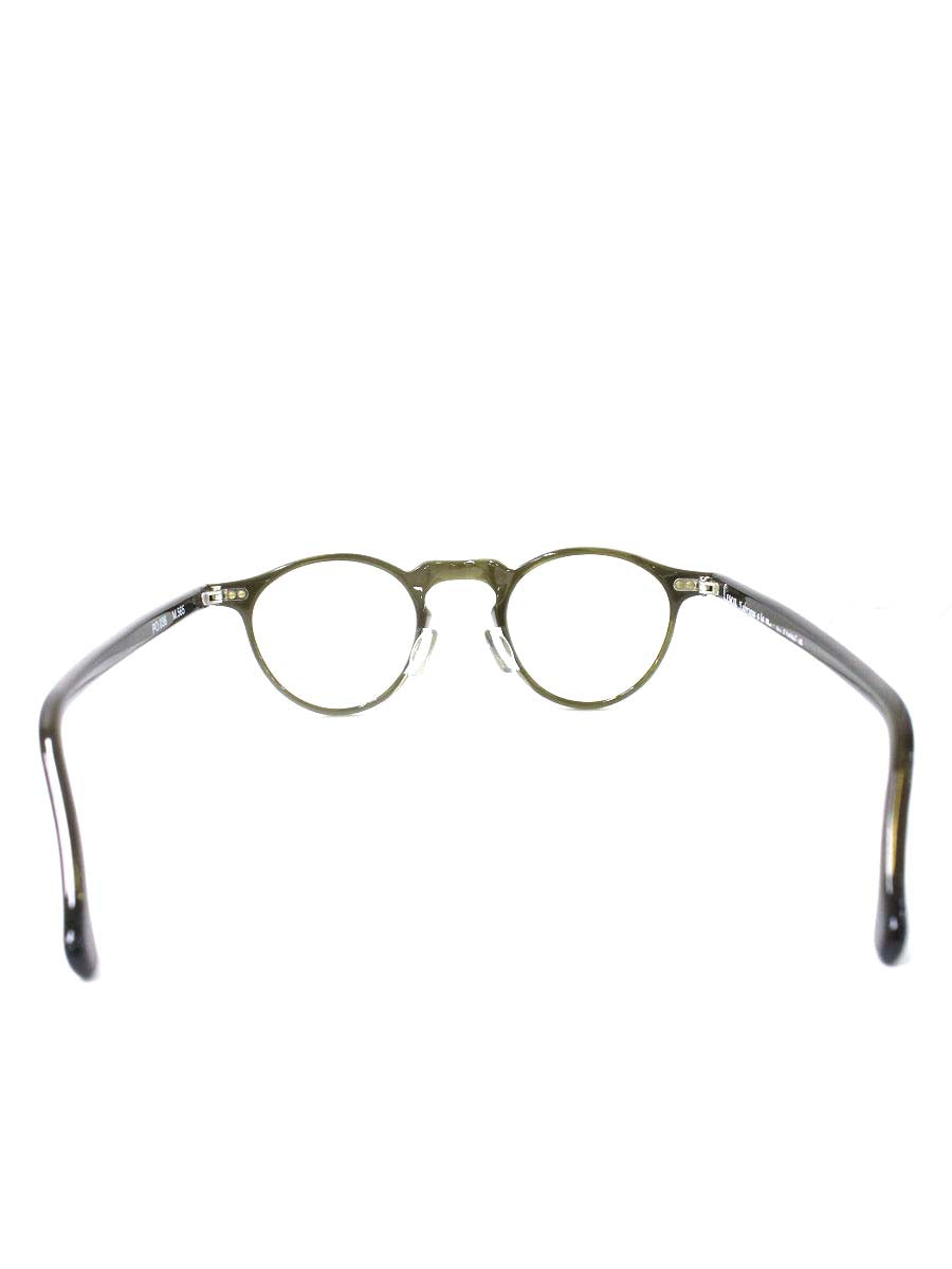 レスカルネティエ PO.38 メガネ カーキグリーン ラウンドパント ITQ127H26SG0