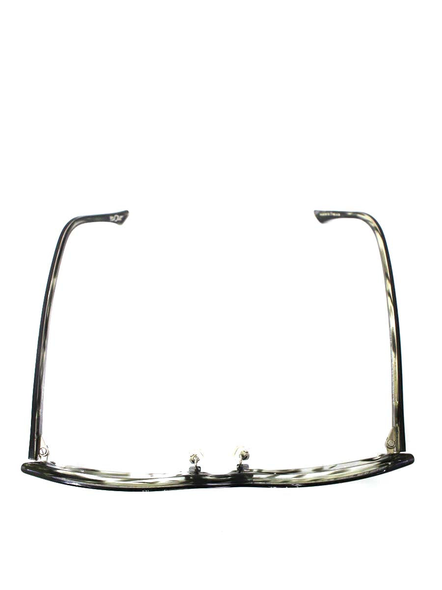 ボズ RIKITA0505 メガネ グレー オーバル フラワーモチーフ ITSU0YADTVZY