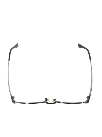 ハマモト HT-7008 メガネ メタルブラック メタルフレーム フルリム スクエア ITIHORXRTXMQ