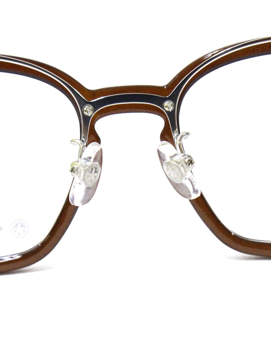 中村勘三郎 KN-2541 C-2 オールシープホーンモデル メガネ ブラウン セルフレーム フルリム ウェリントンシェイプ ITU391EW29X4