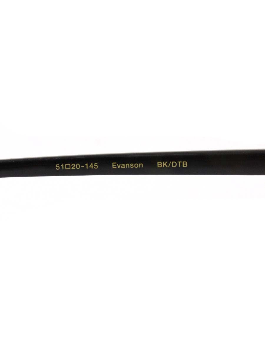 オリバーピープルズ Evanson メガネ ブラック/ブラウン セルフレーム フルリム スクエア ITR2LDVE0W36