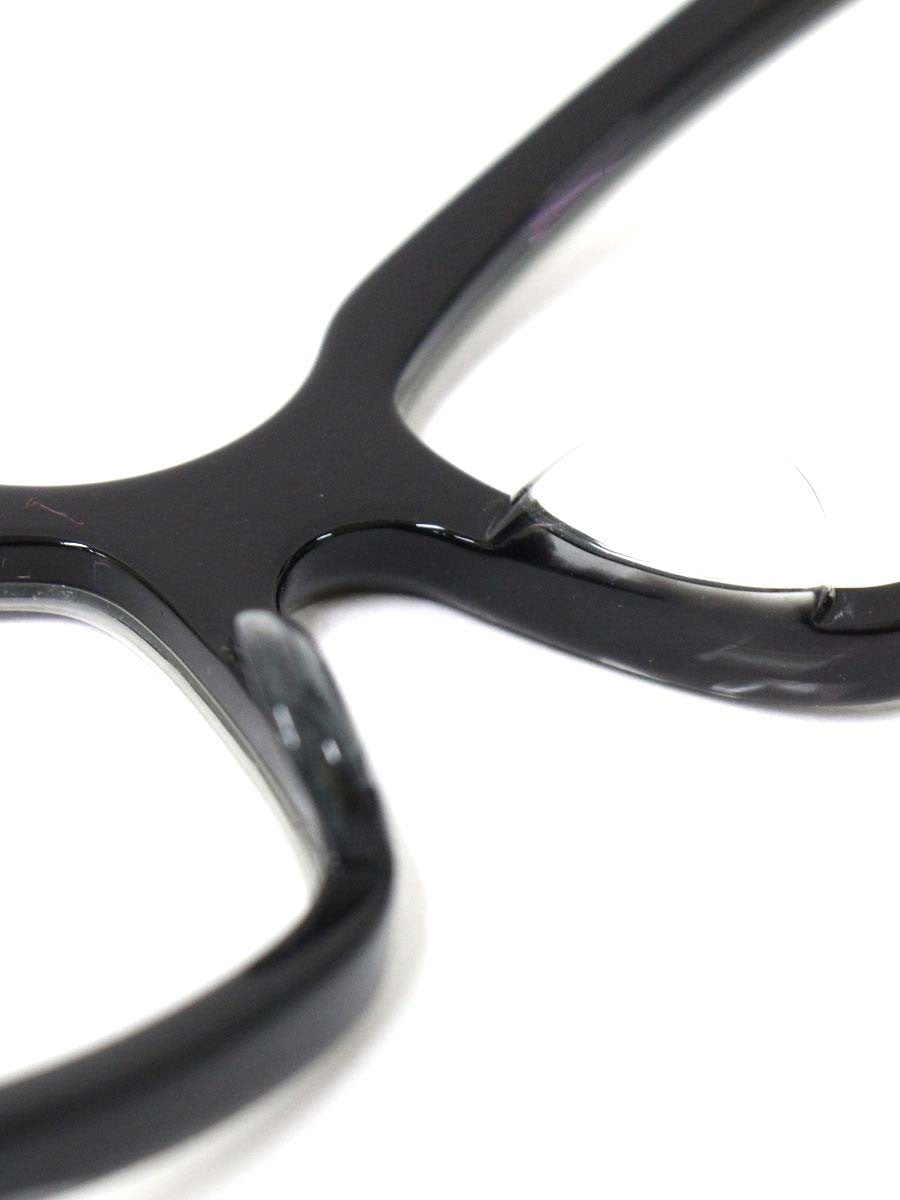 エフェクター BENDER ベンダー メガネ ブラック セルフレーム スクエア ITG5JAP81570