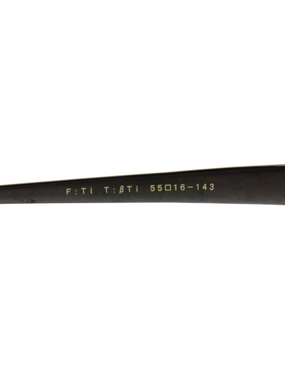 ハマモト HT-7008 メガネ メタルブラック メタルフレーム フルリム スクエア ITIHORXRTXMQ