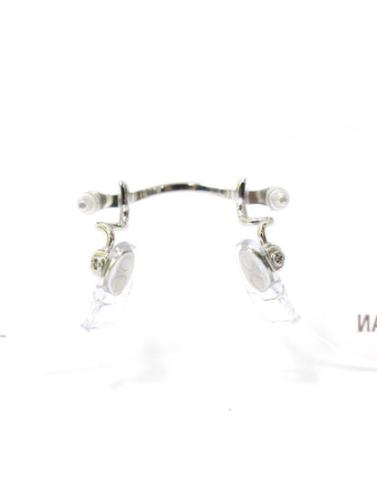 ラインアートシャルマン XL1638 メガネ ブルー コンビフレーム リムレス オーバル ツーポイント ITWUL0Q4N0O4