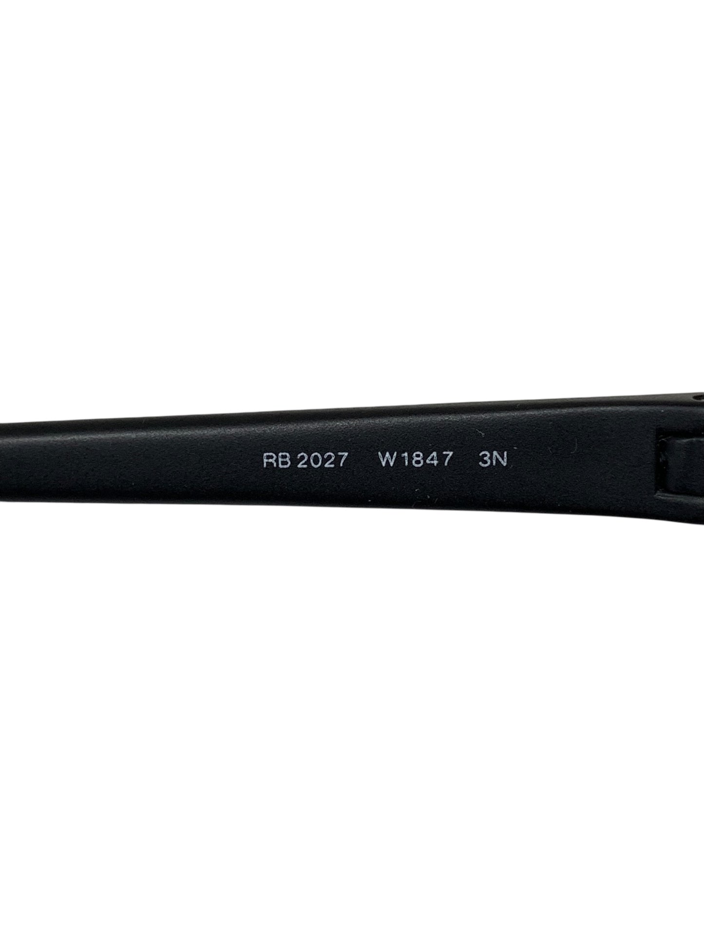 レイバン PREDATOR 2 RB2027 W1847 メガネ ブラック セルフレーム フルリム スクエア IT3OGFS29JHU