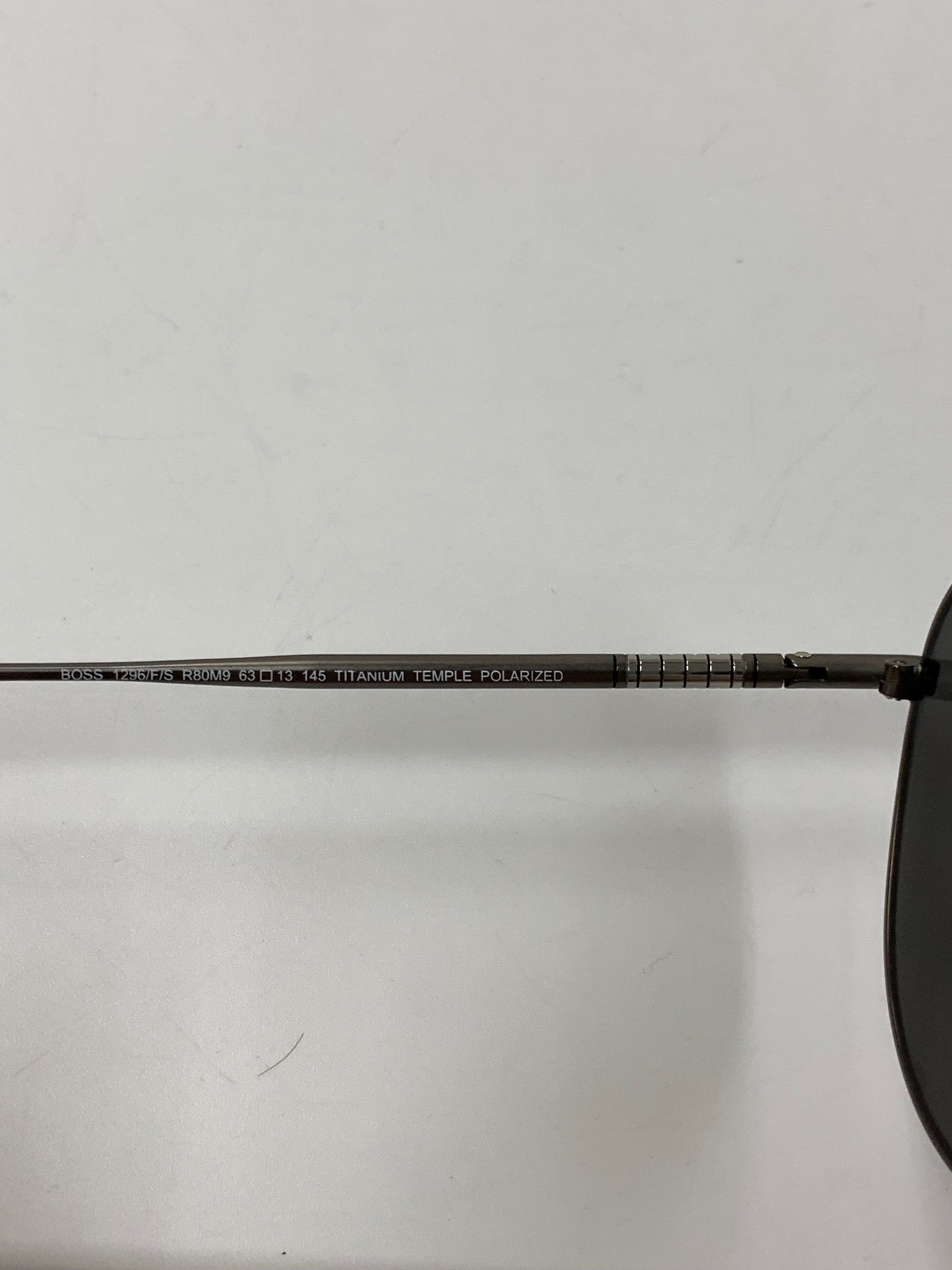 ヒューゴボス 1296/F/S R80M9 サングラス シルバー メタルフレーム フルリム ティアドロップ IT4RGHR9NWYU