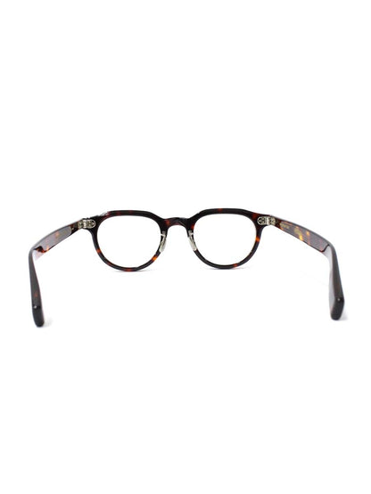 アイヴァン7285 340MR(48) メガネ ブラウン メタルノーズ べっ甲柄 セルフレーム フルリム ボストン ITJH091LM700