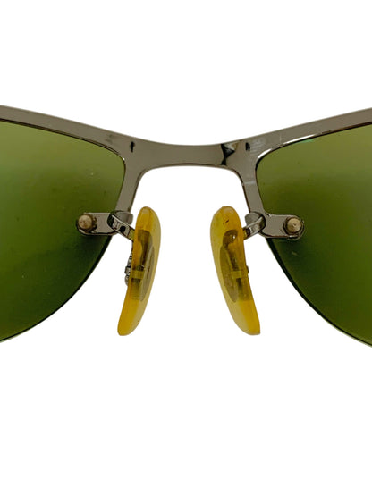 レイバン TOP BAR RB3179 サングラス シルバー メタルフレーム ハーフリム スクエア IT39V8M7QF74