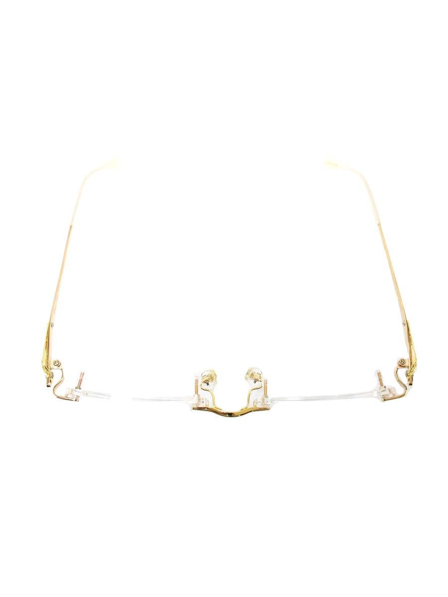 グラスパートナー 池坊 C-3 限定販売モデル IB-005 メガネ ローズGP/K18 ITGNGKIB224T