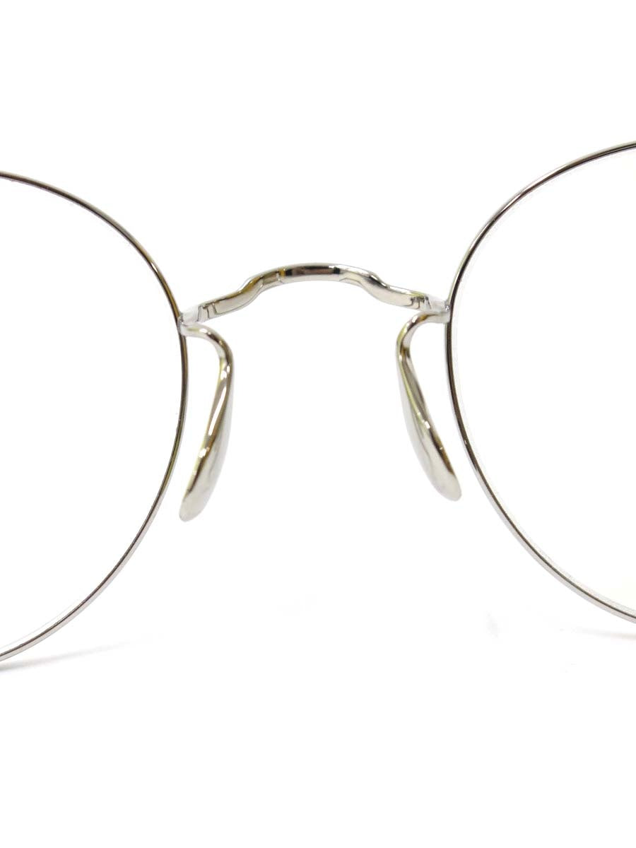 ayame（アヤメ） MANRAY メガネ シルバー マンレイ メタルフレーム フルリム ボストン ITC1N7228RME