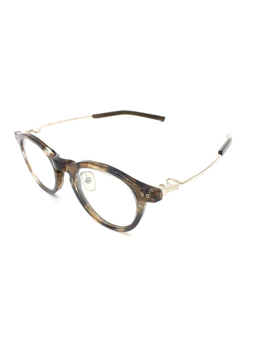 フォーナインズ NPM-210 メガネ ブラウン コンビフレーム フルリム ボストン IT6DNDVN66Y8