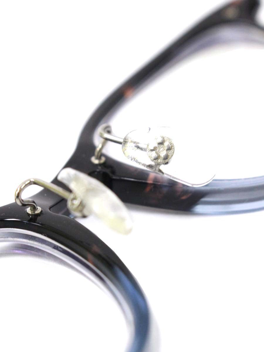 ラインアートシャルマン XL11105 メガネ ネイビー コンビフレーム フルリム ボストン ITO9ILPTD3LN