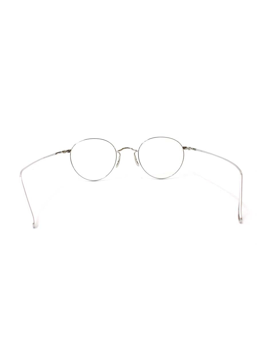 ayame（アヤメ） MANRAY メガネ シルバー マンレイ メタルフレーム フルリム ボストン ITC1N7228RME