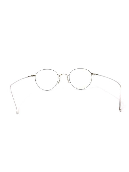 ayame（アヤメ） MANRAY メガネ シルバー マンレイ メタルフレーム フルリム ボストン ITC1N7228RME