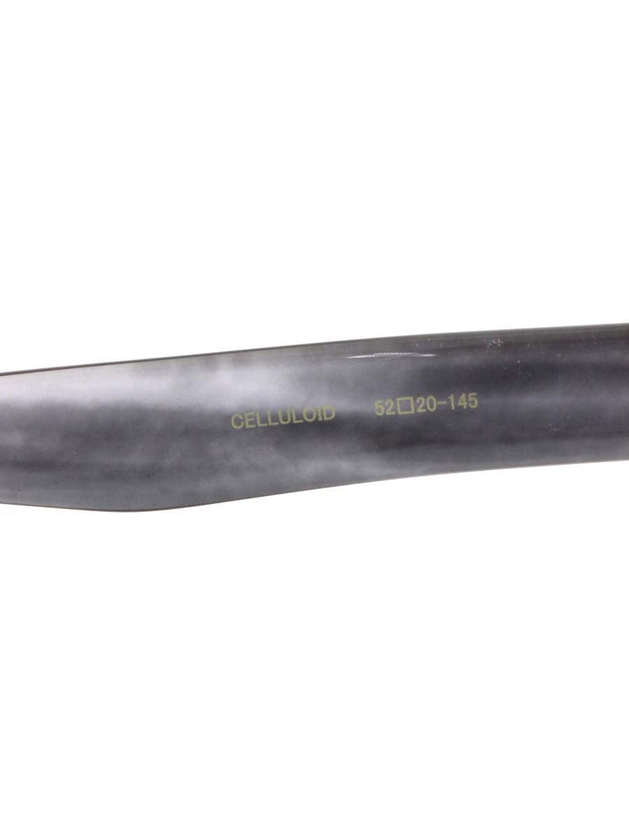 銘品晴夫作 ME-20 メガネ グレーササ CELLLOID ウェリントン ITLEROOF4NQ4