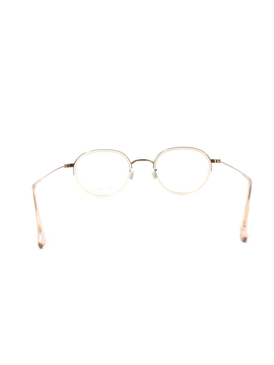 アンティミテ INE-4001 メガネ ライトピンク/ローズゴールド INTIMITE BY EYEVAN アイヴァン メタルフレーム フルリム ラウンド ITHFJY3L0N5C