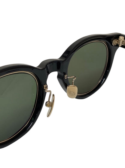 ドメスティックインターナショナル DI-1010S サングラス ブラック セルフレーム フルリム ウェリントンシェイプ ITOORGD5679K