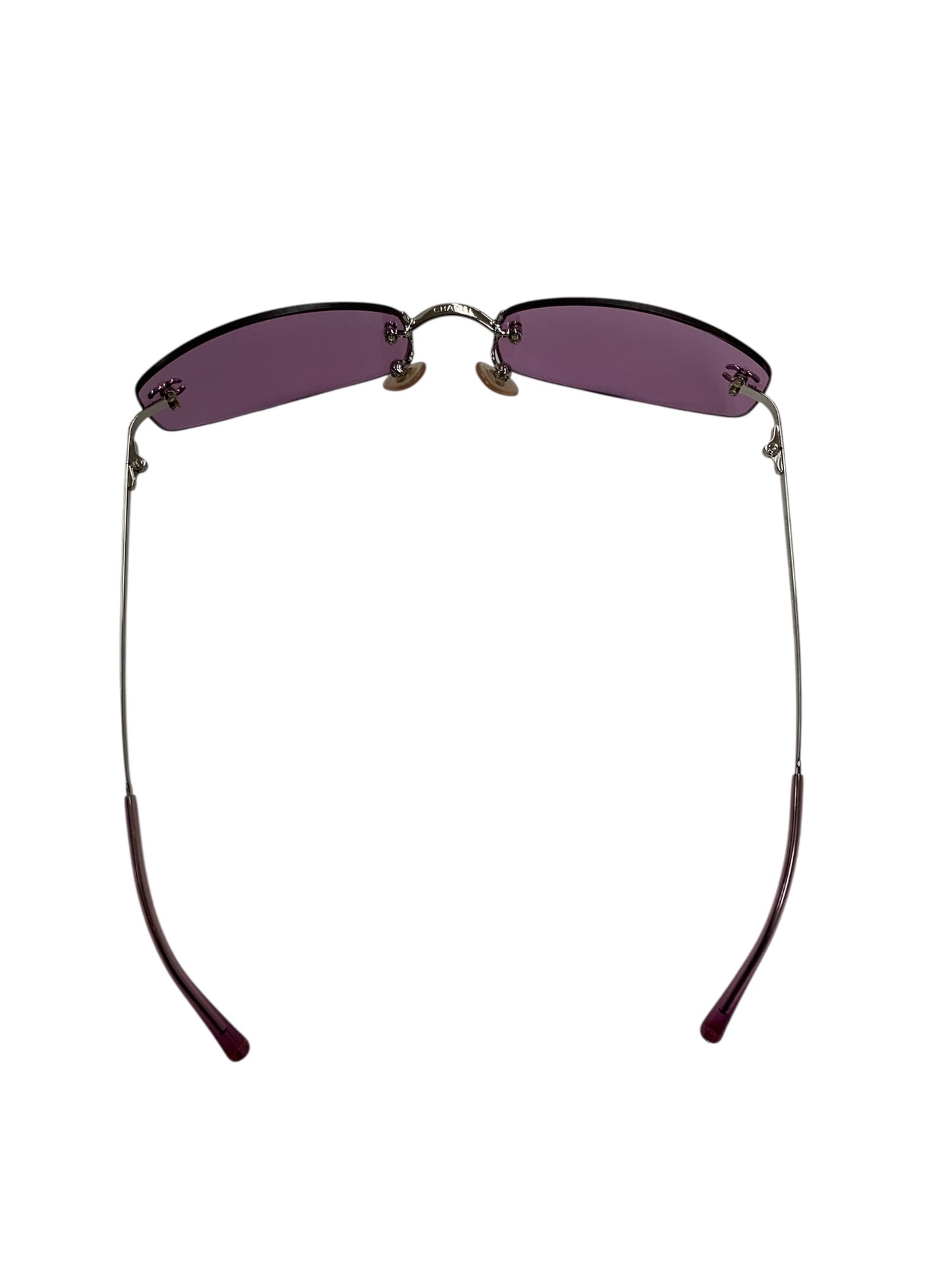 シャネル 4002 眼鏡 パープル ロゴ ITRYQLDVKEYA