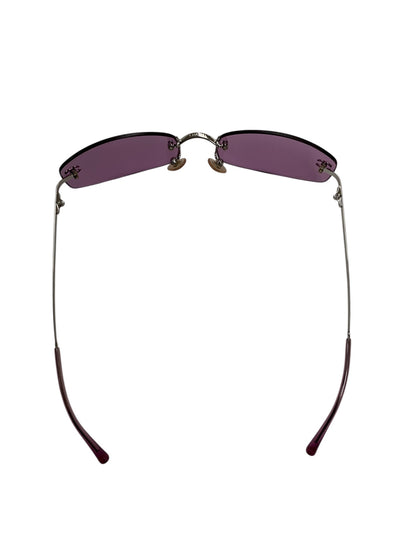 シャネル 4002 眼鏡 パープル ロゴ ITRYQLDVKEYA