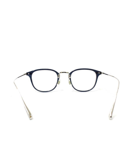 オリバーピープルズ Davitt OV5389D メガネ ネイビー/シルバー コンビフレーム フルリム ウェリントン IT2B6PFXJMLC
