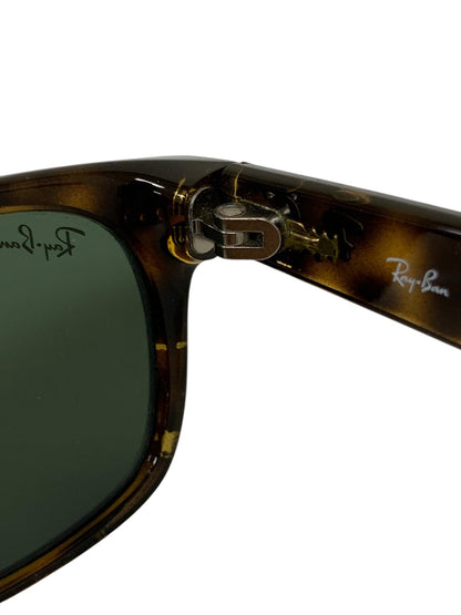 レイバン New Wayfarer RB2132 サングラス ブラウン セルフレーム フルリム ボストン IT2Q34QXU3SN