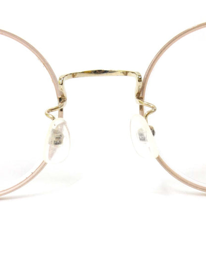 オーマイグラス東京 ユニオン アトランティック UA3625 メガネ ピンク チタンフレーム フルリム ラウンド ITWOL8BZRU77