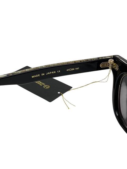 ドメスティックインターナショナル DI-1011S メガネ ブラック コンビフレーム フルリム ウエリントン IT8SXXQFISPL