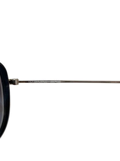 オリバーピープルズ Strummer-f サングラス シルバー メタルフレーム フルリム ティアドロップ ITCF3WCBRCEO