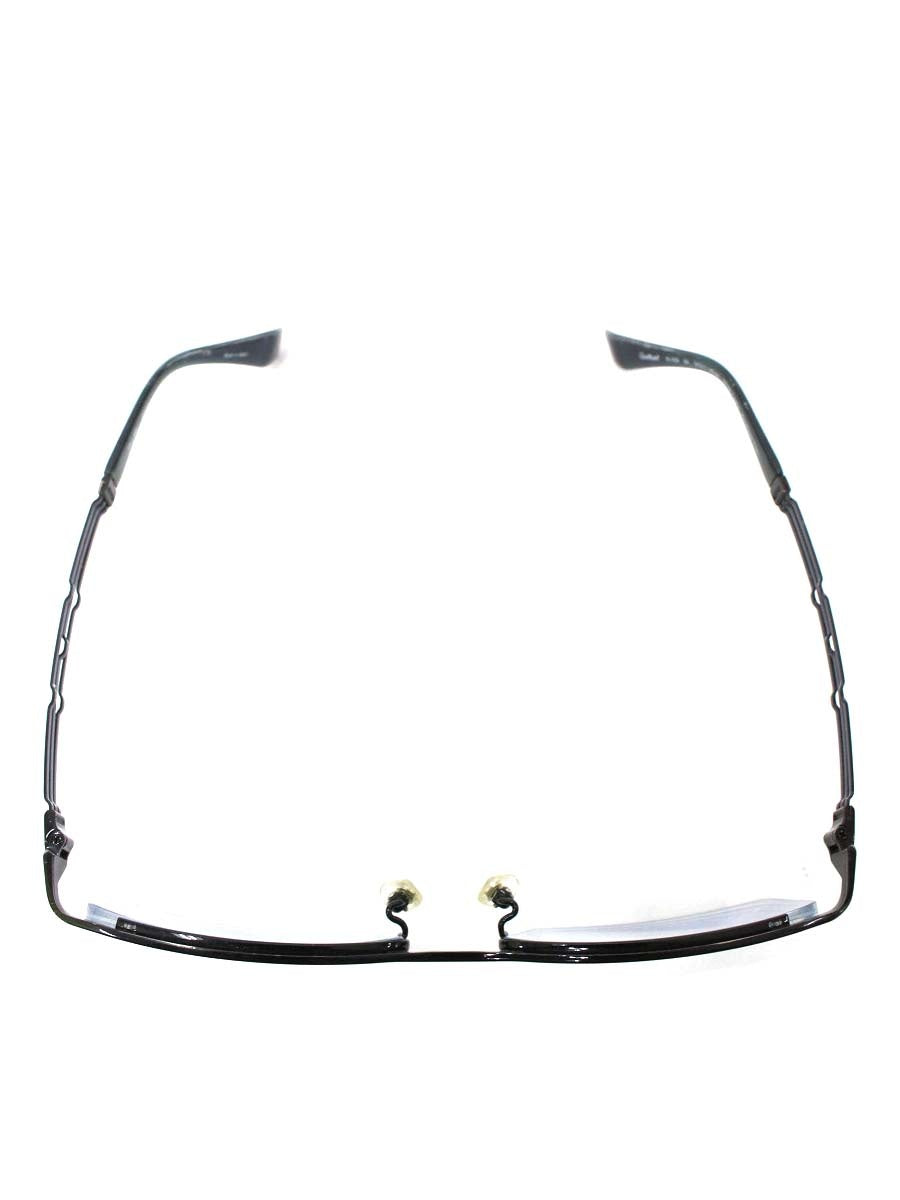 ラインアートシャルマン XL1028 メガネ ブラック/ネイビー チタンフレーム ハーフリム スクエア ITDYHM2VPLPG