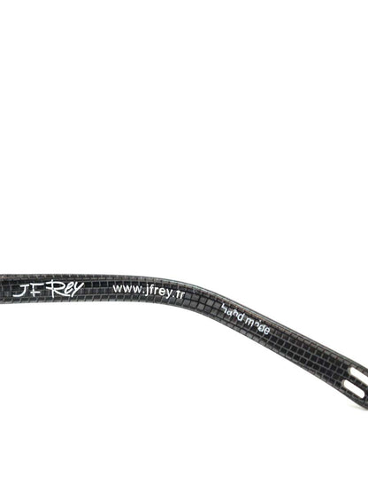 ジェイエフレイ JF2321 メガネ ブラック 変形スクエア メタルフレーム ITEVJO22BNC0