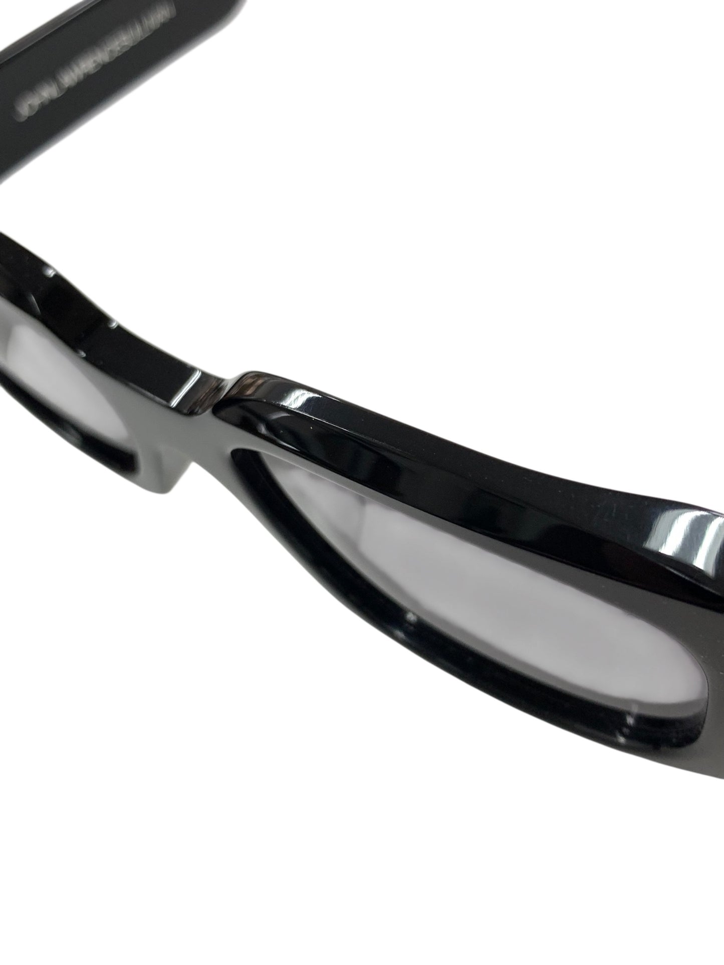 ジョンローレンスサリバン 817 BLANC LNTコラボモデル Television cut glasses JLS002 ブラック セルフレーム フルリム スクエア ITNEBQ1PQSAO