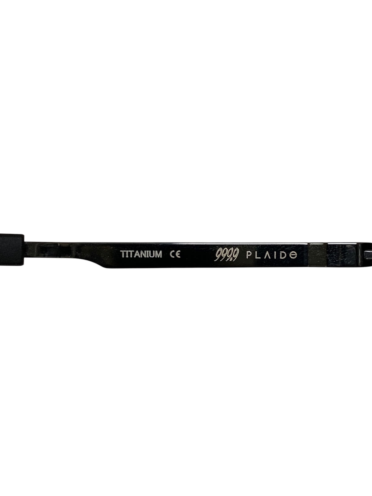 フォーナインズ PLAIDE P-15 メガネ ブラック チタニウム スクエア ITMJVIC93VQ8