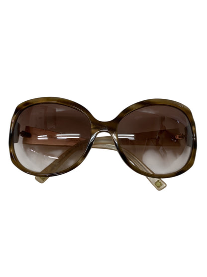 クリスチャンディオール 163FM サングラス ブラウン セルフレーム フルリム カナージュ IT3D71IL25V4