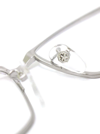 中村勘三郎 KN-2551 メガネ シルバー/コンポジットカーボン メタルフレーム フルリム スクエアシェイプ ITXA3VNNHQAA