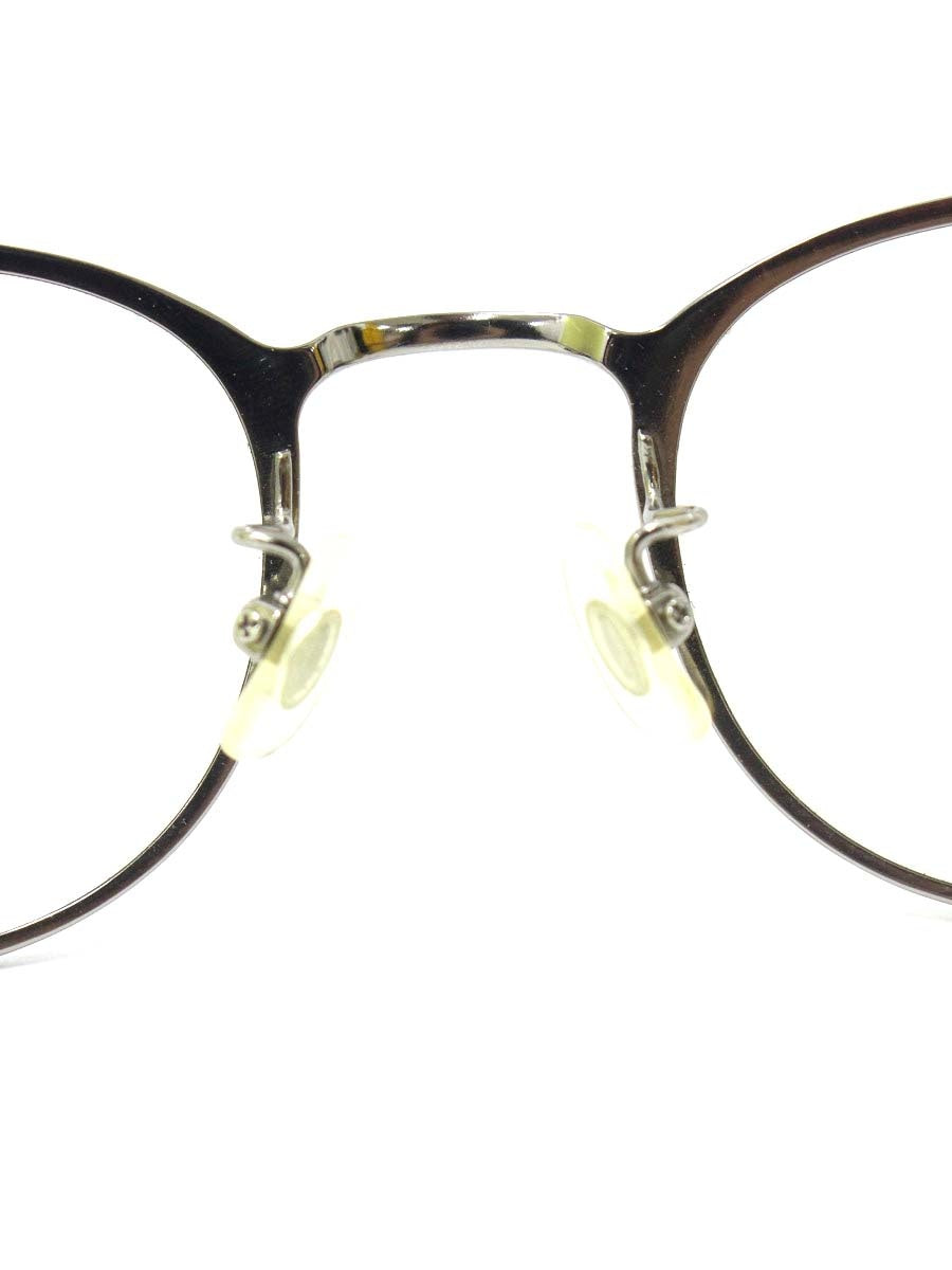 マッキントッシュフィロソフィー MP1009 メガネ グレー/シルバー メタルフレーム フルリム ボストン IT8QFMM2KW26