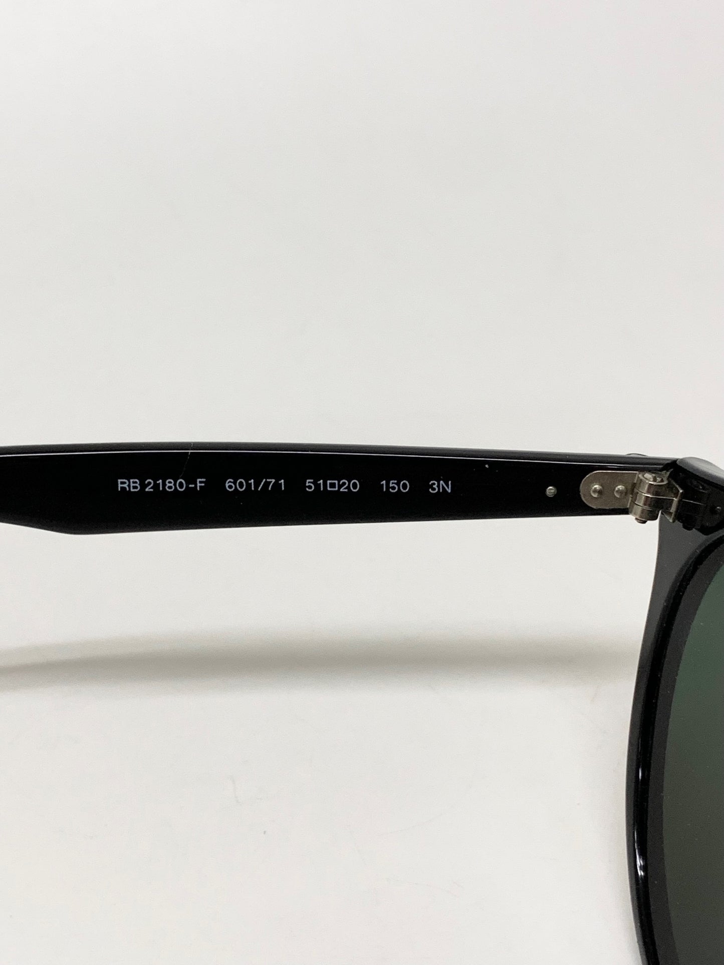 レイバン RB2180F サングラス ブラック ボストン セルフレーム フルリム IT9KKRI85S8K