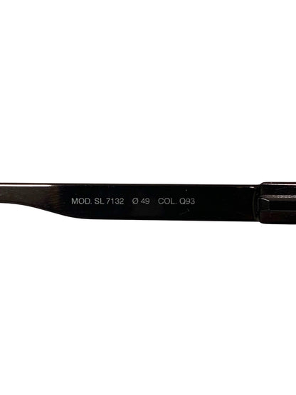フェンディ SL7132 サングラス ブラウン メタルフレーム フルリム オーバル（楕円） ITDG1FLVAW2W
