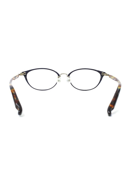 フォーナインズ S-751T メガネ ネイビー/ブラウン セルフレーム フルリム ITYK1JS7FD2Q