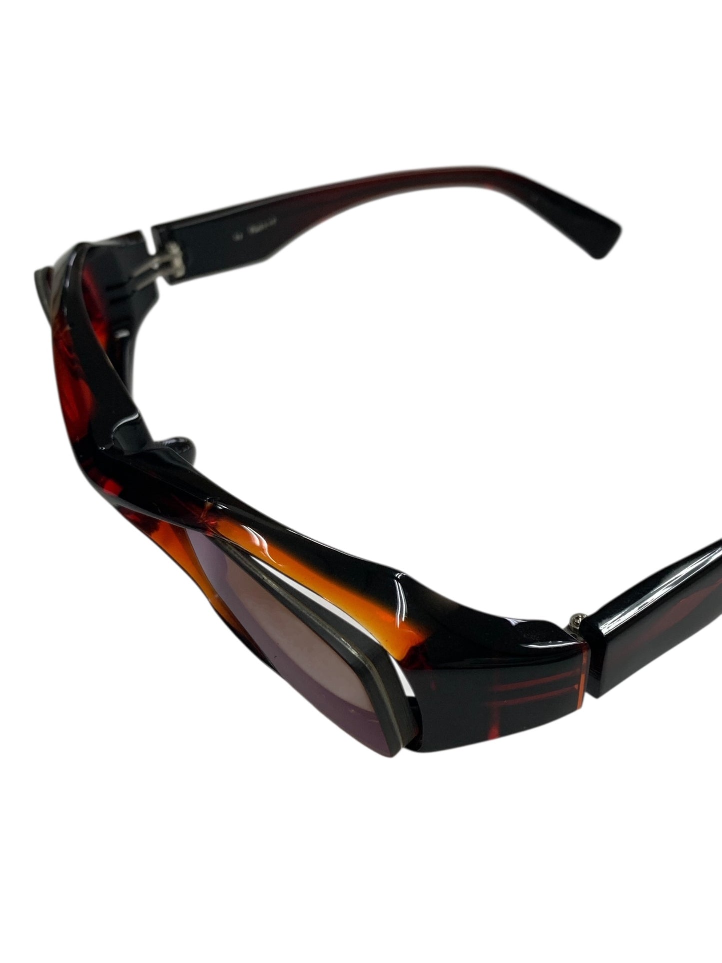 ファクトリー900 FA-204 メガネ レッド セルフレーム フルリム スクエア ITGRZL8SGWYS