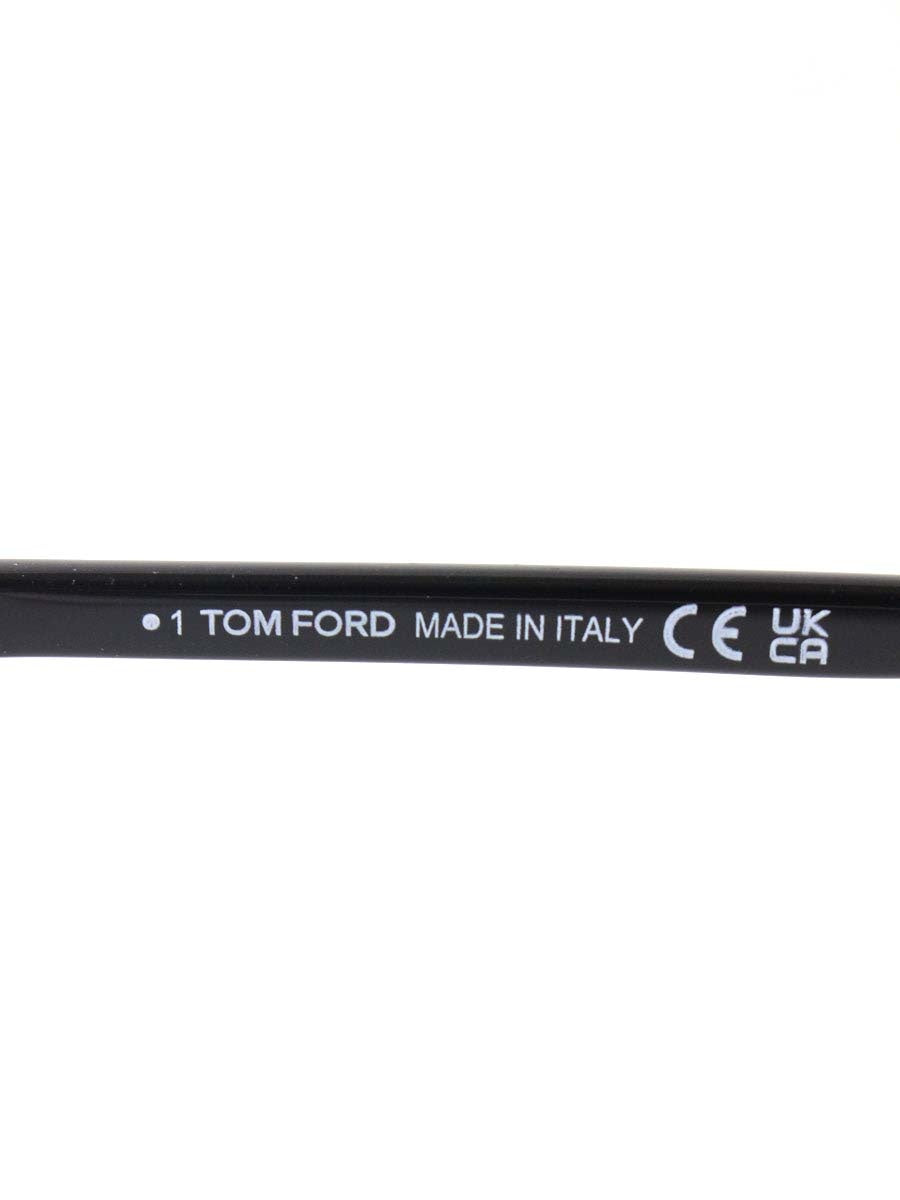 トムフォード FT5801-B/V 001 54  メガネ ブラック コンビフレーム ハーフリム ウェリントン ITCE9QBCZJ2M