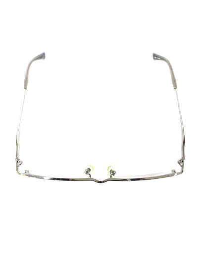 プラスミックス PX-13573 メガネ メタルシルバー/グレー スクエア メタルフレーム TITANIUM ITFOHDMM1H9K