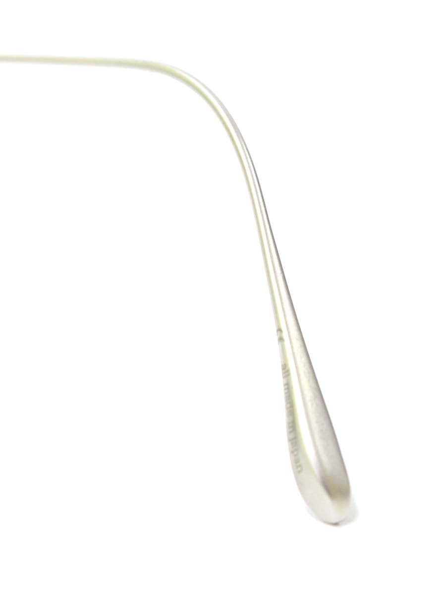 テイラーウィズリスペクト bacchus メガネ ブルー/シルバー メタルフレーム フルリム ボストンシェイプ IT2DKXH5L6IJ