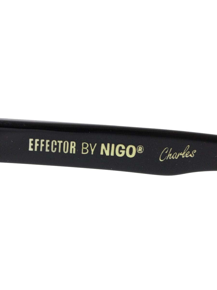 エフェクター CHARLES メガネ ブラック NIGO ニゴー コラボ セルフレーム ITJYHHTMM8X6
