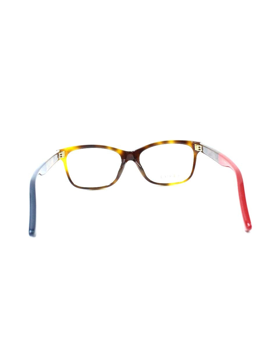 グッチ GG0162OA メガネ ブラウン/レッド/ネイビー セルフレーム スクエア べっ甲柄 ITX13UQSJI16